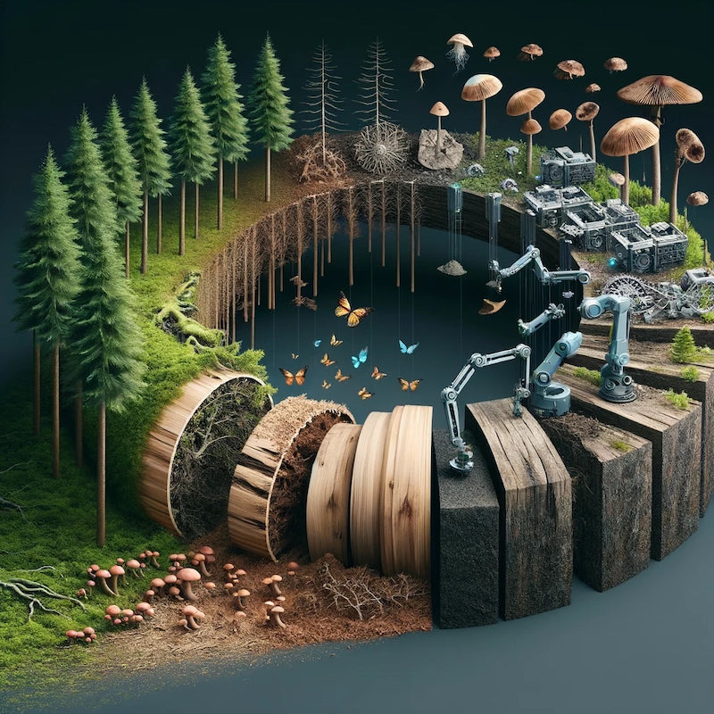 Branching Into the Future: The Wooden Revolution in 3D Printing