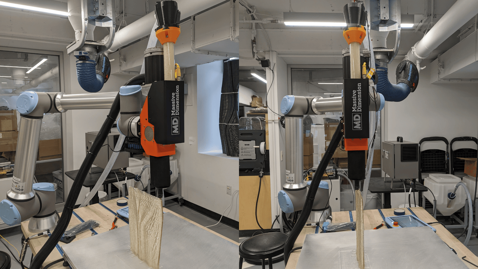 Massive Dimension's Integration with Universal Robots