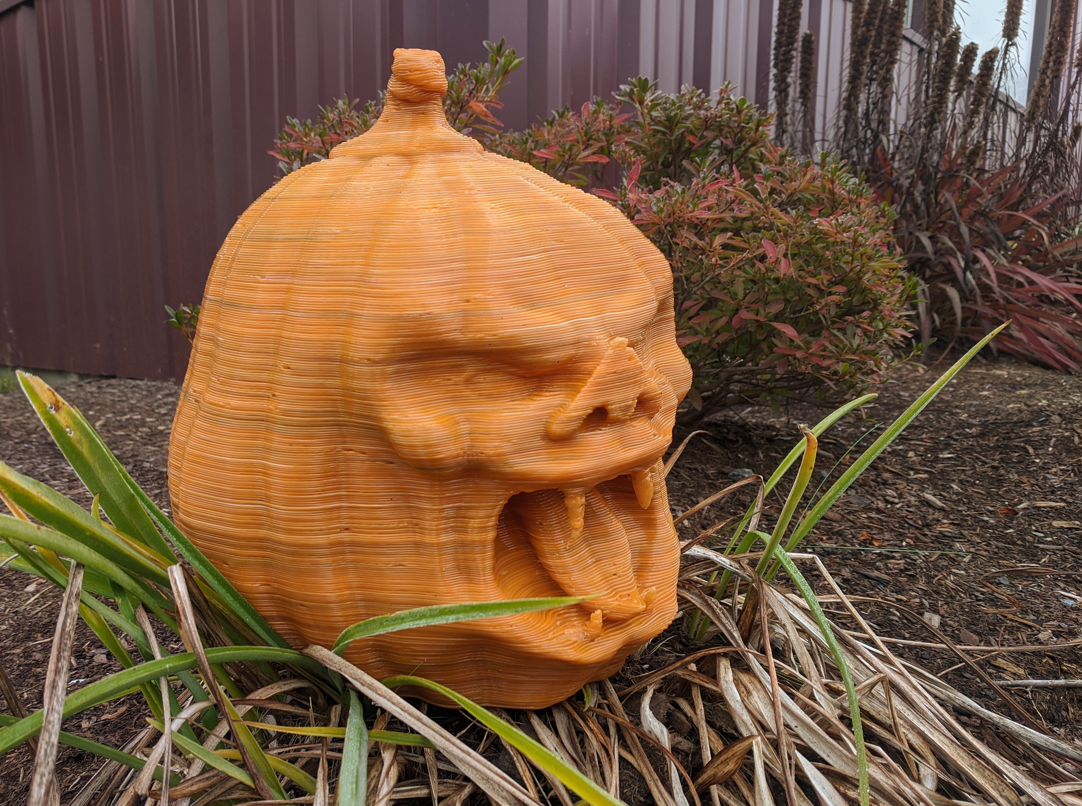 Spooky 3D Printed Pumpkin - Happy Halloween from the team at Massive Dimension!