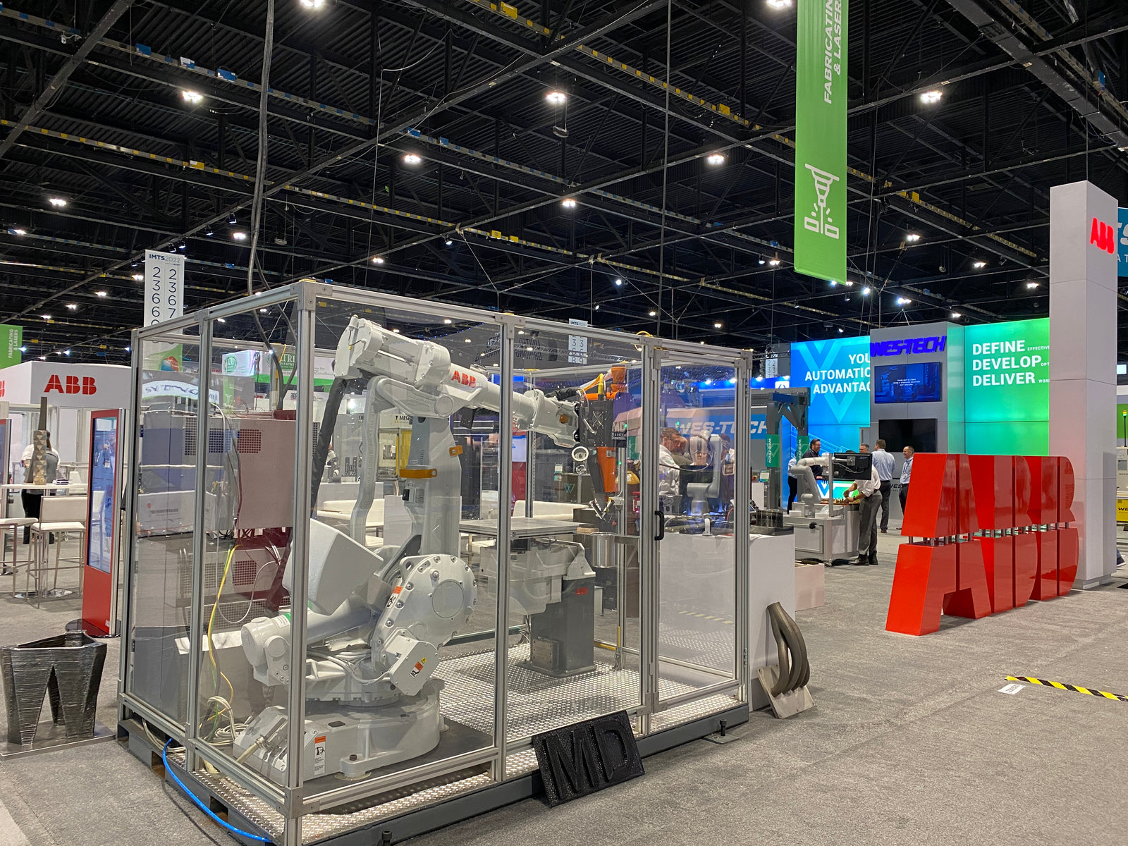 Massive Dimension and ABB Additive Manufacturing Demonstration at IMTS 2022