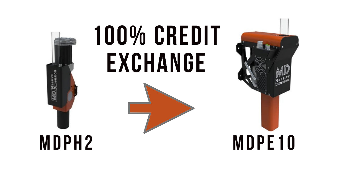 Massive Dimension MDPH2 to MDPE10 Full Credit Exchange Program